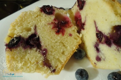 Áfonyás muffin