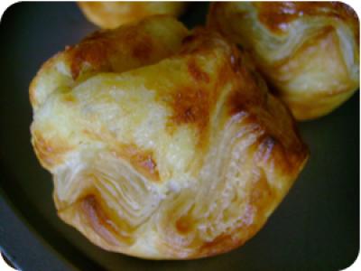 Sajtos muffin (leveles tésztából) recept fotója
