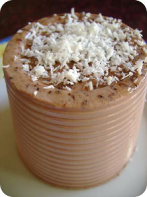 Csokoládés Panna Cotta recept fotója