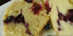 Áfonyás muffin