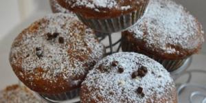 Almás-csokis muffin