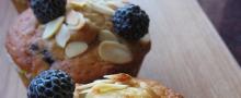 Szedres-ribizlis muffin