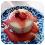 Panna cotta eperrel