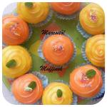 Vaníliapudingos-narancsos muffin