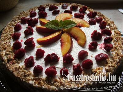 Melba torta recept fotója