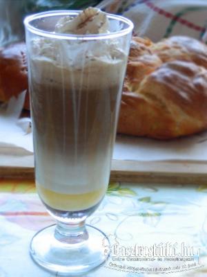 Csíkos kávé recept fotója