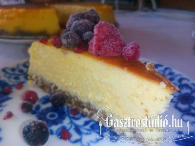 Sajttorta recept fotója