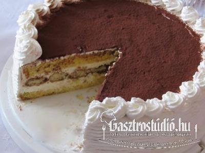 Tiramisu torta recept fotója