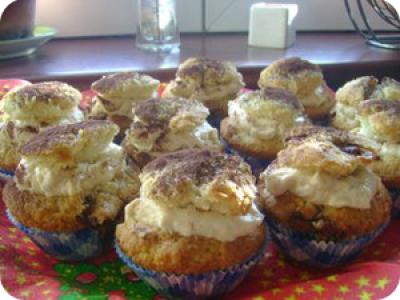 Tiramisu muffin recept fotója