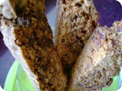 Csokoládés -mandulás biscotti recept fotója