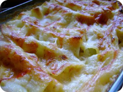 Cannelloni tökkel és juhtúróval recept fotója