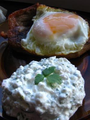 Holstein szelet cottage cheese szósszal recept fotója