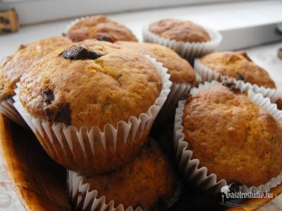 Csokis muffin  recept fotója