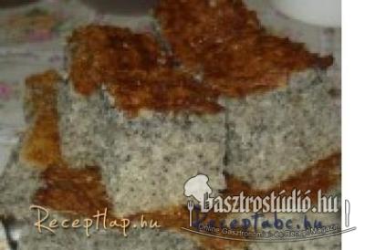 Bögrés mákos recept fotója