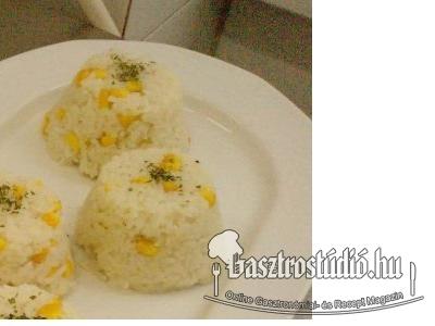 Kukoricás rizs recept fotója