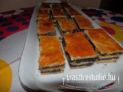 Mákos zserbó recept fotója